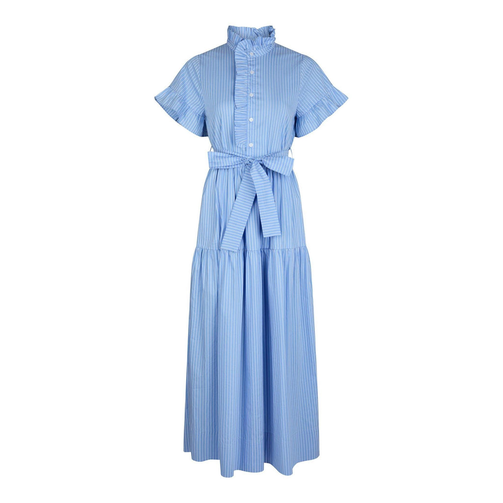 neo noir blue dress Noir, Nellie Stripe Dress, Light – Color:As_Pictures Empire Blue Dawn Rustic filter_size:6