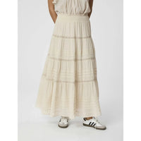 Neo Noir, Felicia S Voile Skirt, Ivory-Neo Noir-Minlillebutik.dk