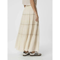 Neo Noir, Felicia S Voile Skirt, Ivory-Neo Noir-Minlillebutik.dk