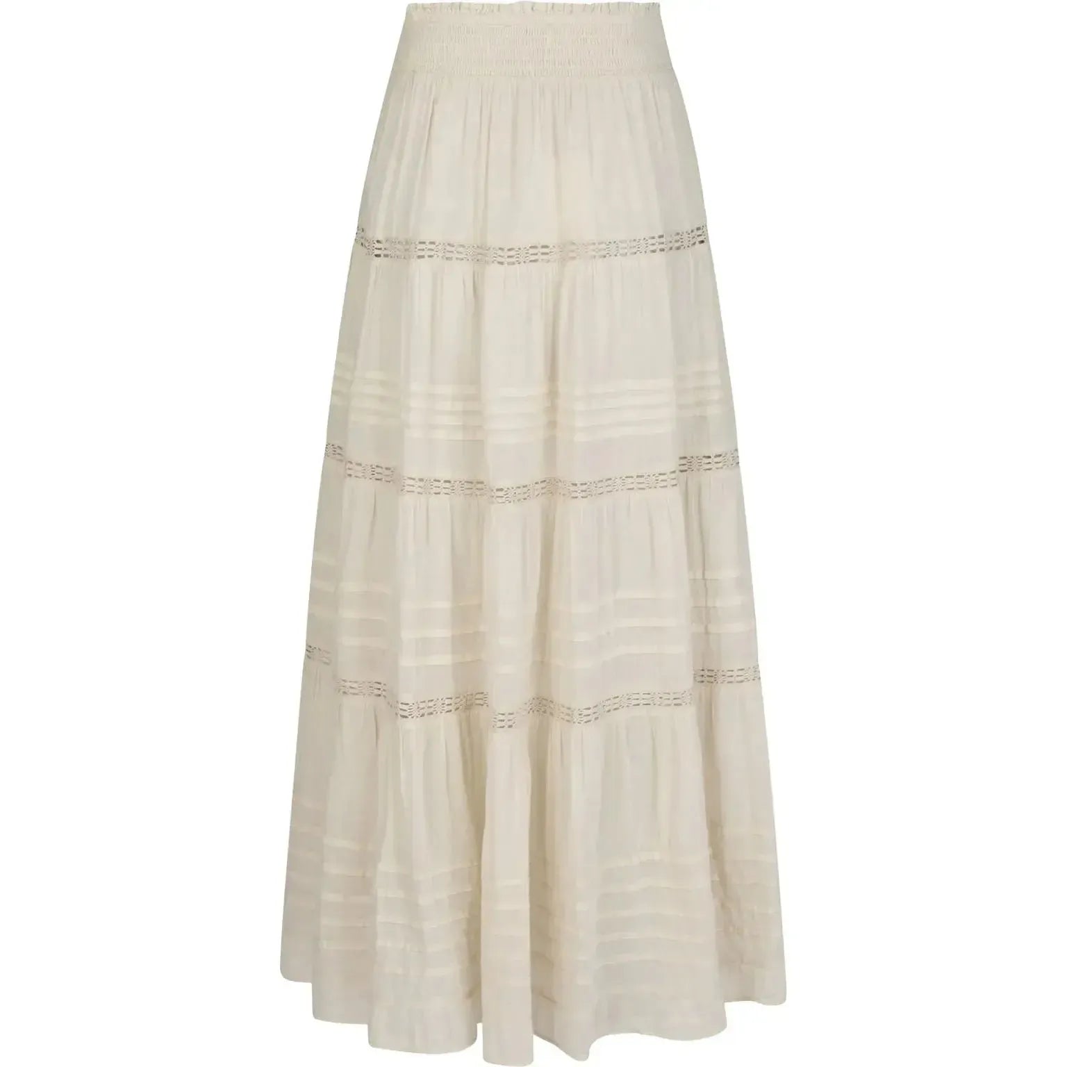 Neo Noir, Felicia S Voile Skirt, Ivory-Neo Noir-Minlillebutik.dk
