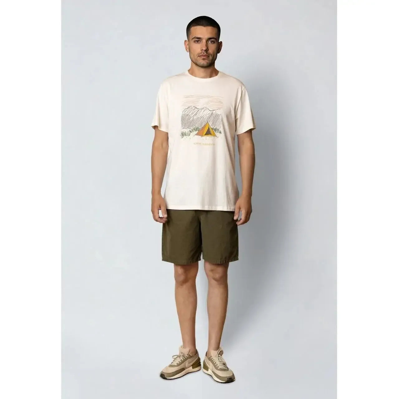 Fat Moose, Dereck Canvas Shorts, Army-Fat Moose-Minlillebutik.dk