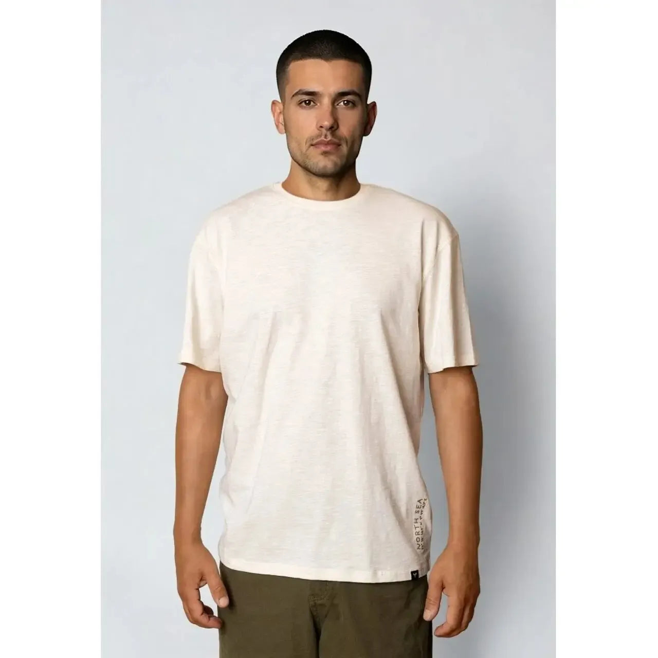 Fat Moose, Vacation T-shirt, Ecru-Fat Moose-Minlillebutik.dk