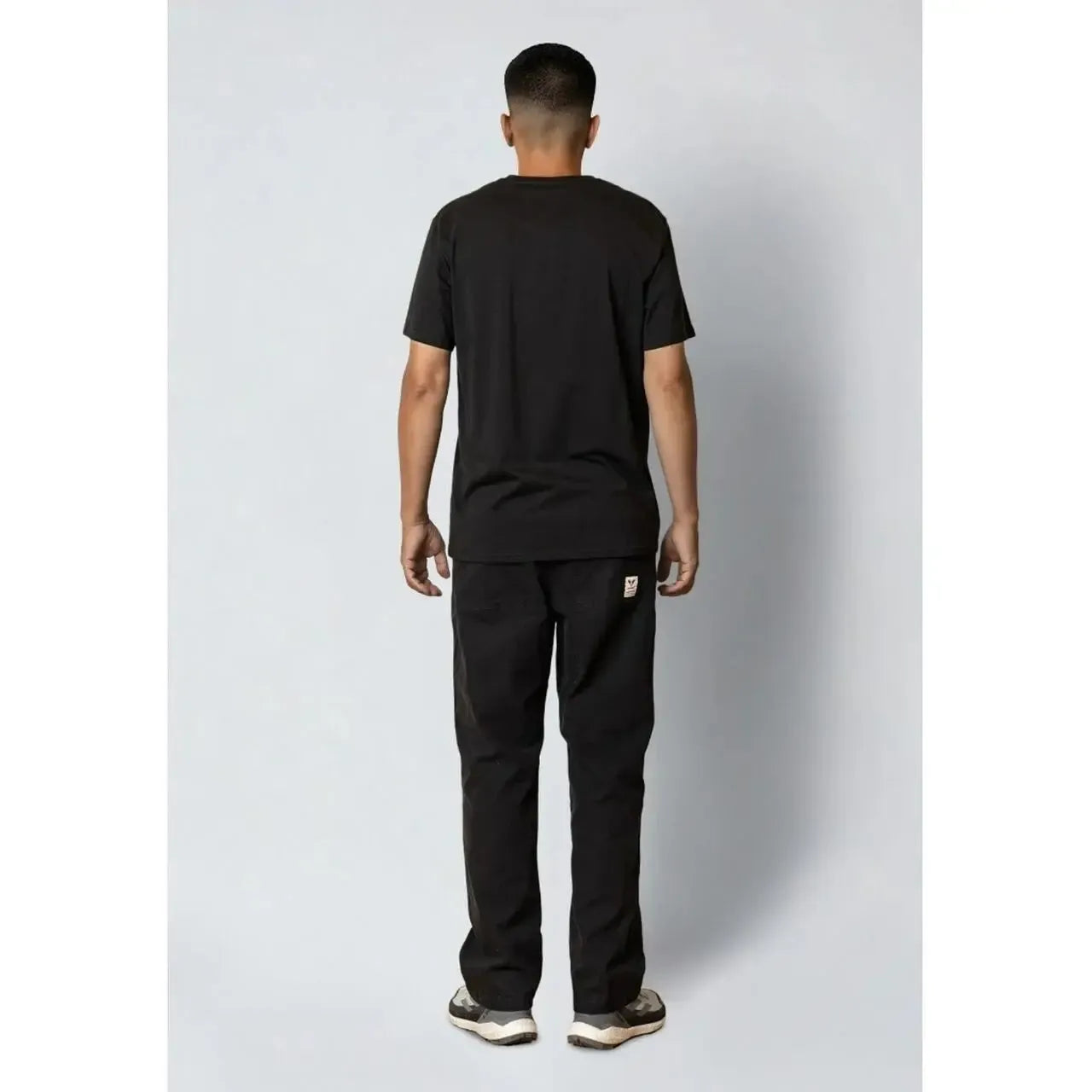 Fat Moose, Run T-Shirt, Black-Fat Moose-Minlillebutik.dk