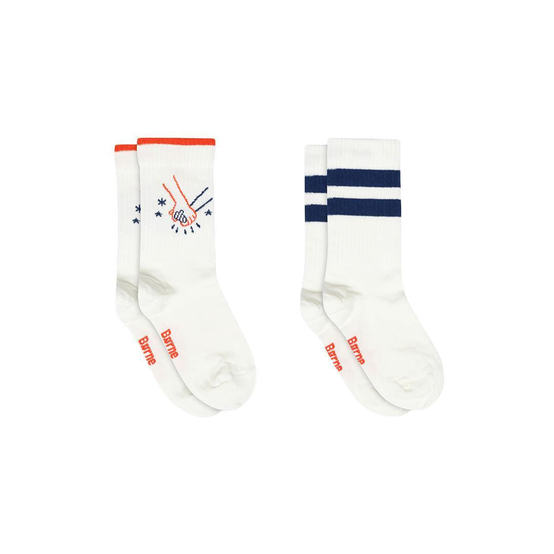MP Hands Socks 2-Pack – Snow White