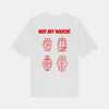 Pockies, Kaibe x Pockies Watch Shirt, White-Pockies-Minlillebutik.dk