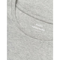 Mads Nørgaard, Fine Jersey Teasy Tee FAV, Light grey-Mads Nørgaard - Dame-Minlillebutik.dk