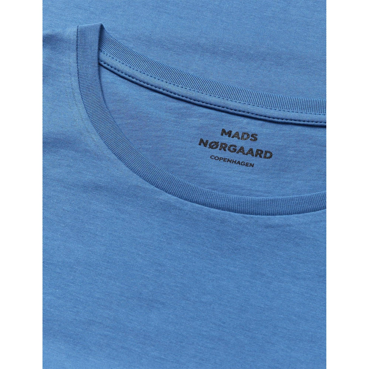 Mads Nørgaard, Fine Jersey Teasy Tee FAV, Bright Cobalt-Mads Nørgaard - Dame-Minlillebutik.dk