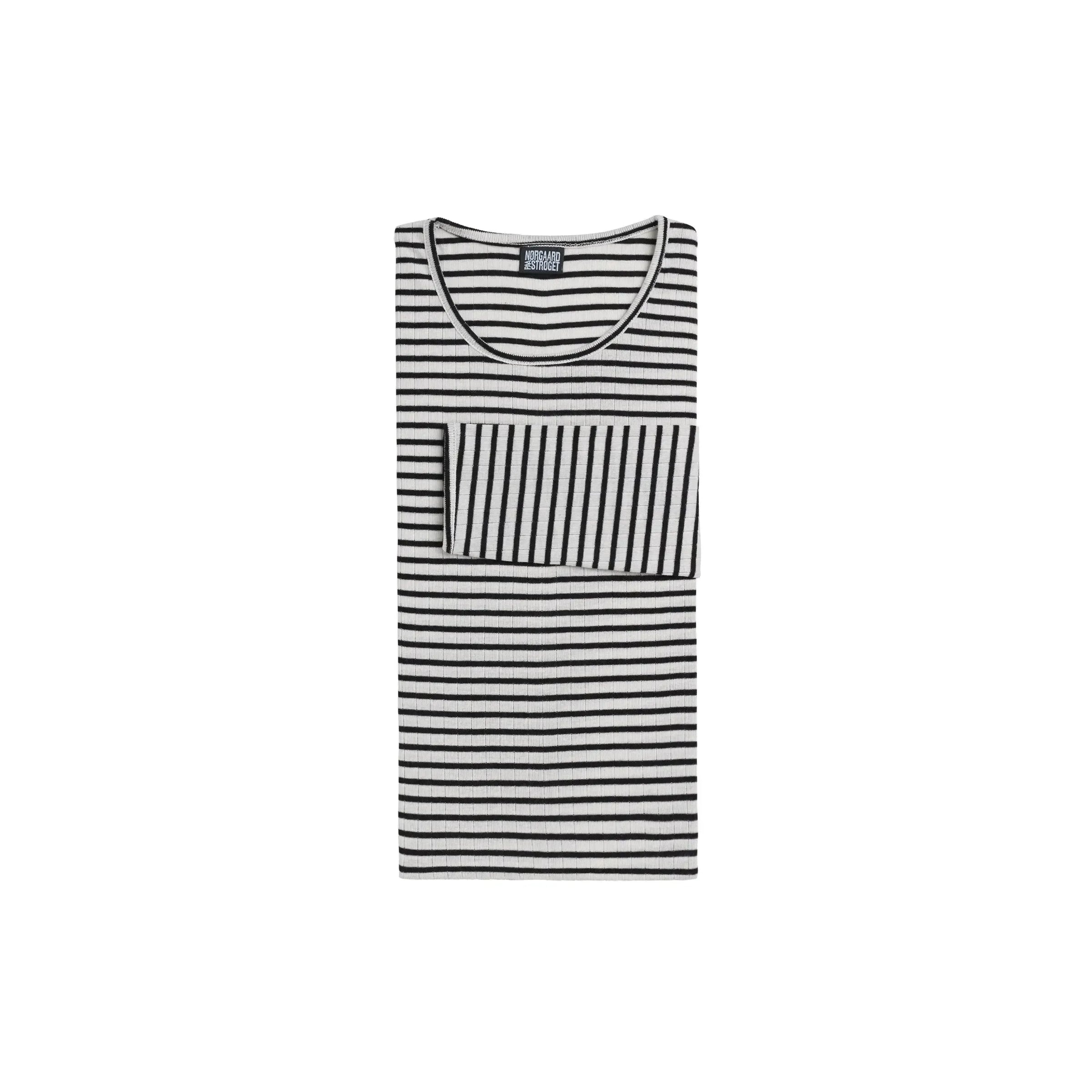 Nørgaard Paa Strøget, NPS Stripes, Ecru/Black, One Size