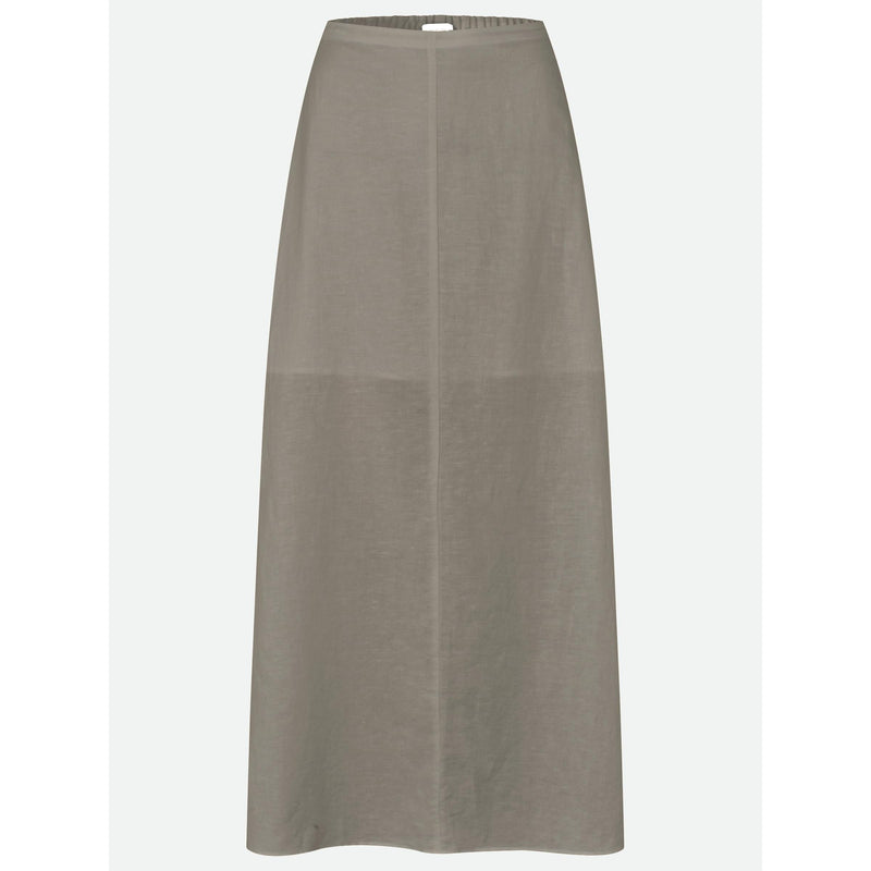 Rosemunde, RWEsther Linen long skirt, Dried sage-Rosemunde-Minlillebutik.dk