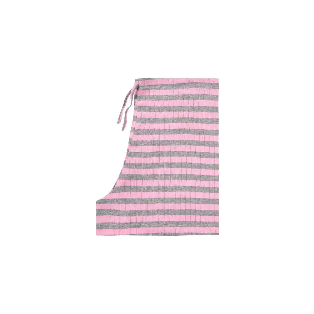 Nørgaard Paa Strøget, NPS Nova Shorts Broadway Colour, Light Pink/Grey Melange, Size 2-Nørgaard paa Strøget-Minlillebutik.dk