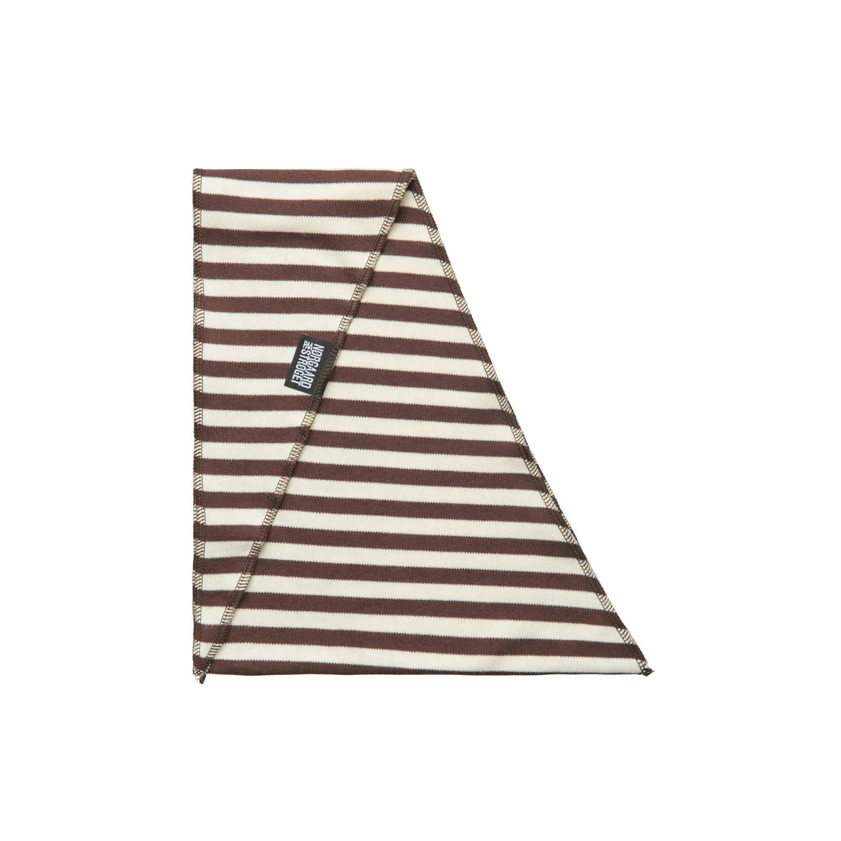 Nørgaard Paa Strøget, NPS Scarf Triangle, Brown/Ecru-Nørgaard paa Strøget-Minlillebutik.dk