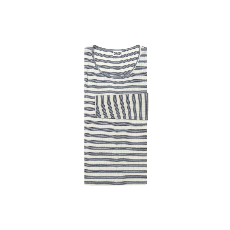 Nørgaard Paa Strøget, 101 BW Stripes, Ecru/Marine, Regular-Nørgaard paa Strøget-Minlillebutik.dk