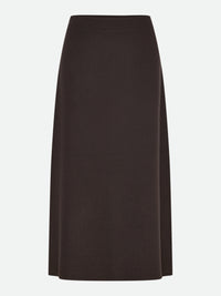 Rosemunde, RWCody Merino Wool Midi Skirt, Mole
