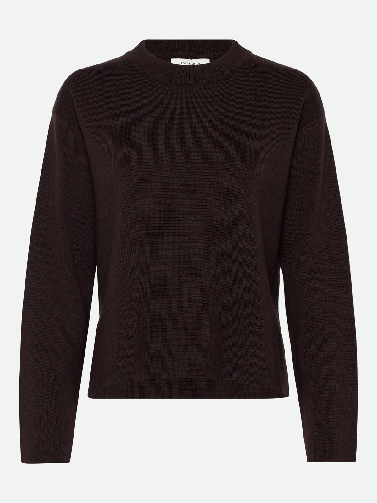 Rosemunde, RWCody Merino LS Mock Neck Pullover, Mole-Rosemunde-Minlillebutik.dk