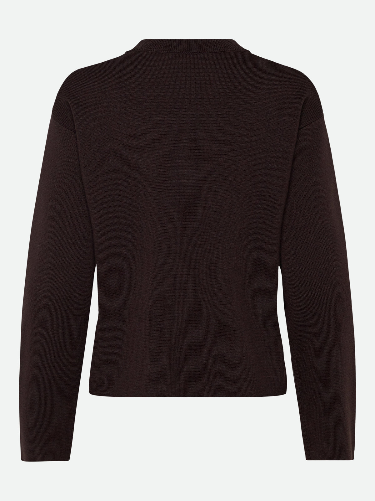 Rosemunde, RWCody Merino LS Mock Neck Pullover, Mole