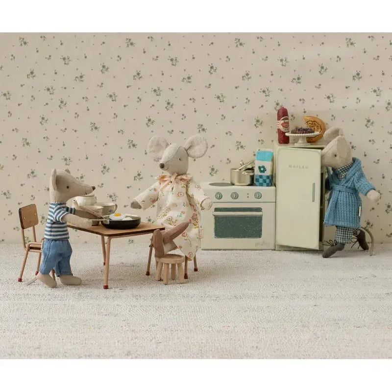 Maileg, Køleskab, Mus, 11-1203-00-Maileg-Minlillebutik.dk