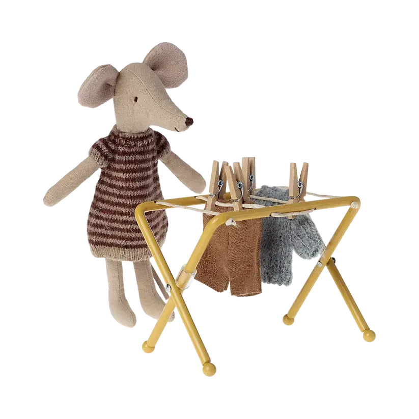 Maileg, Tørrestativ, Mus, 11-3102-00-Maileg-Minlillebutik.dk