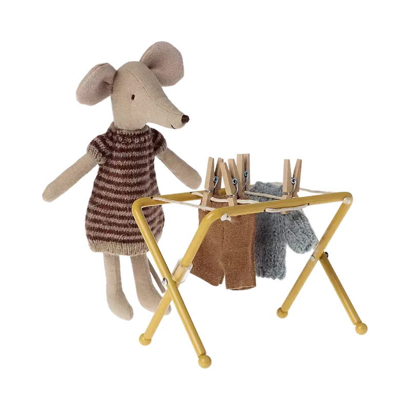 Maileg, Tørrestativ, Mus, 11-3102-00-Maileg-Minlillebutik.dk