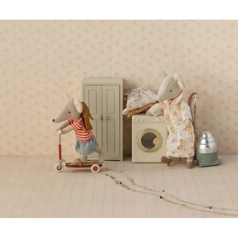 Maileg, Løbehjul, Mus, Rød 11-5102-00-Maileg-Minlillebutik.dk