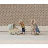 Maileg, Barnevogn m/baby mus, Mint, 11-5103-00-Maileg-Minlillebutik.dk