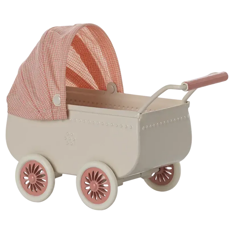 Maileg, Barnevogn, Mus, Koral 11-5103-01-Maileg-Minlillebutik.dk