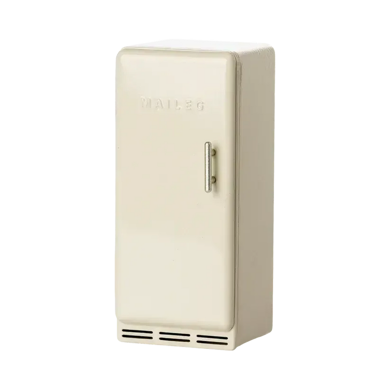 Maileg, Køleskab, Mus, Råhvid 11-5120-00-Maileg-Minlillebutik.dk