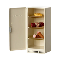 Maileg, Køleskab, Mus, Råhvid 11-5120-00-Maileg-Minlillebutik.dk