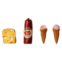 Maileg, Køleskab, Mus, Råhvid 11-5120-00-Maileg-Minlillebutik.dk