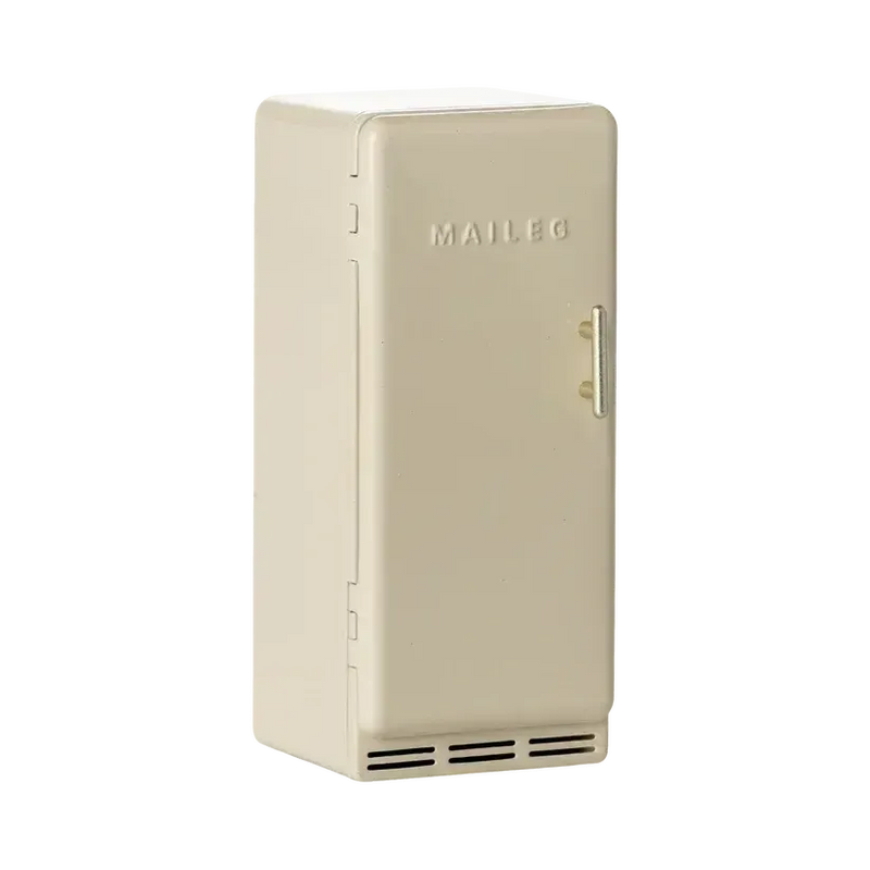 Maileg, Køleskab, Mus, Råhvid 11-5120-00-Maileg-Minlillebutik.dk