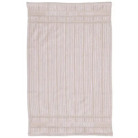Ilse Jaocbsen, Gæstehåndklæde Sæt med 2 stk, Sand Beige Striber-Ilse Jacobsen-Minlillebutik.dk