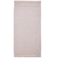 Ilse Jacobsen, Håndklæde Sæt med 2 stk, Sand Beige Striber-Ilse Jacobsen-Minlillebutik.dk