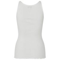 Rosemunde, RWBelle Silk U-neck Strap Elastic Top, New white-Rosemunde-Minlillebutik.dk