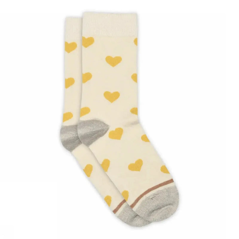 MP Women, Ada Socks, Misted Yellow-MP Strømper-Minlillebutik.dk