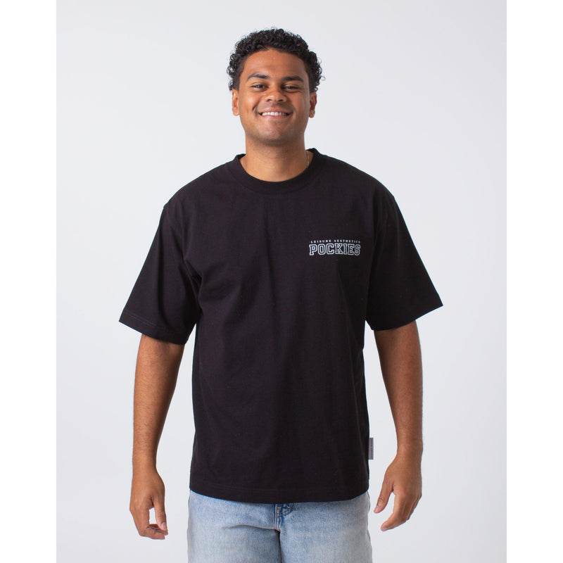 Pockies, UM Cherries Tee, Black Black-Pockies-Minlillebutik.dk