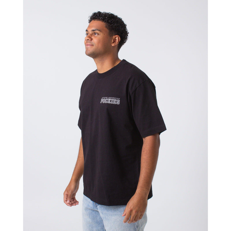 Pockies, UM Cherries Tee, Black Black-Pockies-Minlillebutik.dk