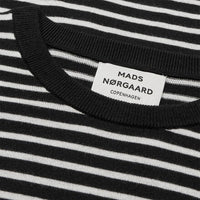 Mads Nørgaard, Fine Merino Ivy Knit, Black/Vanilla Ice-Mads Nørgaard - Dame-Minlillebutik.dk