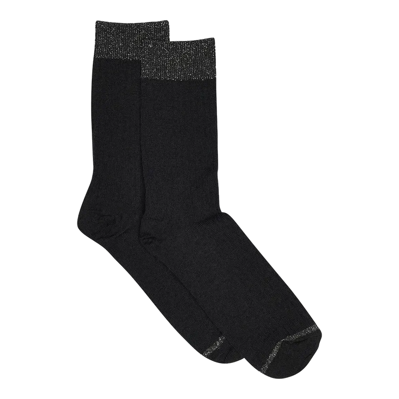 MP, Erina Wool Rib Socks-MP Strømper-Minlillebutik.dk