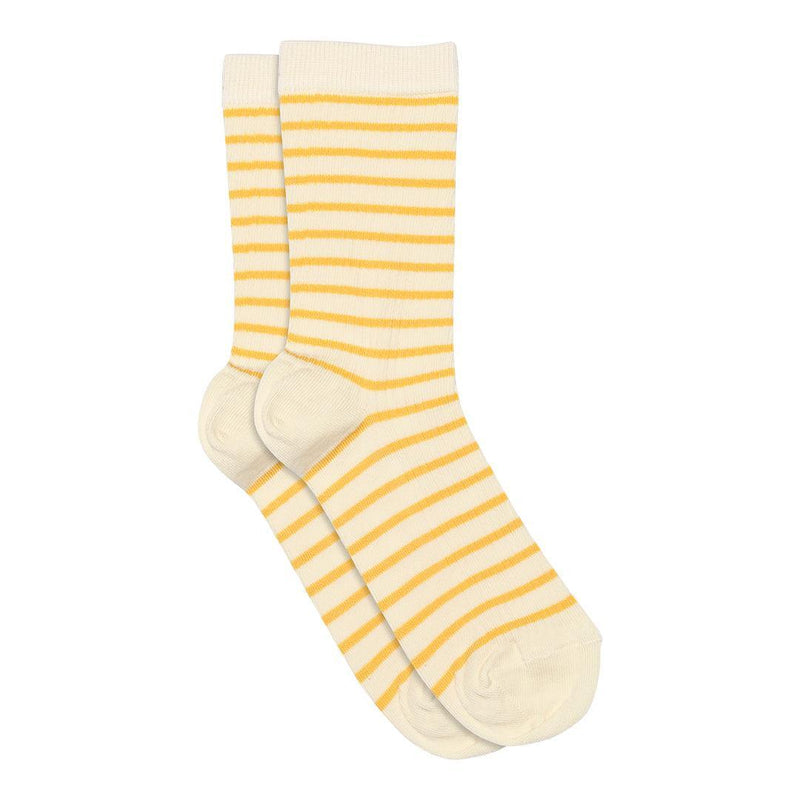 MP Strømper, Lydia Socks, Misted Yellow-MP Strømper-Minlillebutik.dk