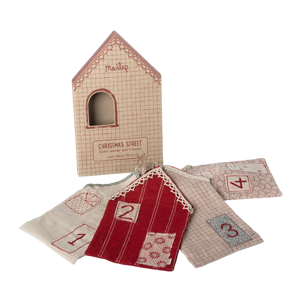 Maileg, Julens gade, Advent kalender, 14-1181-00