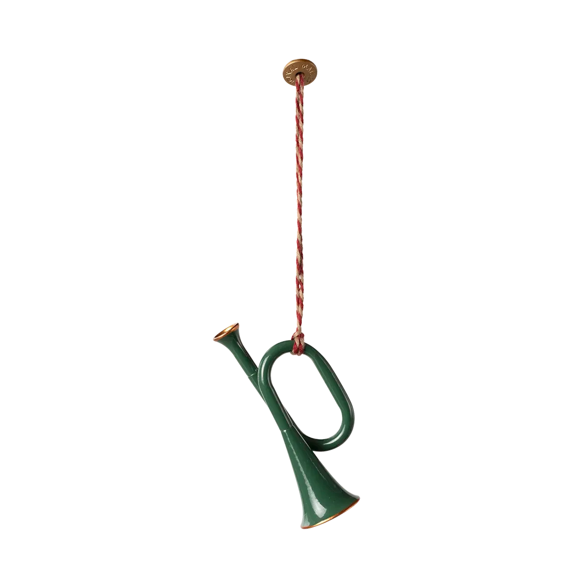 Maileg, Metalophæng, Trompet - Mørk grøn, 14-4500-01