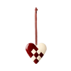 Maileg Jul, Metal ophæng, Hjerte, Stor, Rød, 14-4504-00-Maileg-Minlillebutik.dk