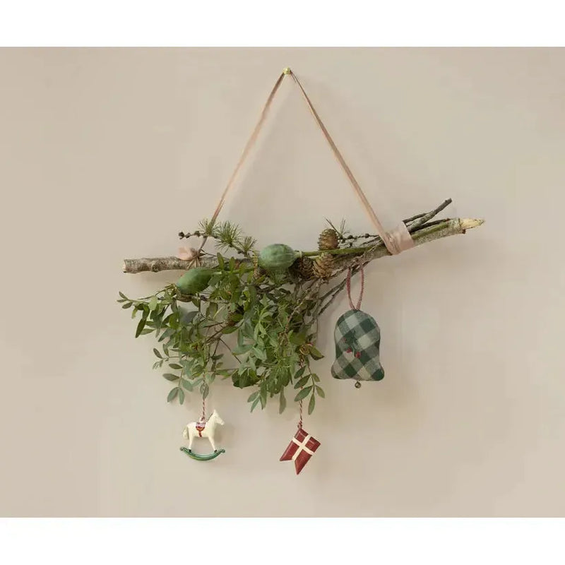 Maileg Jul, Metal ophæng, Dannebrog, 14-4508-00-Maileg-Minlillebutik.dk