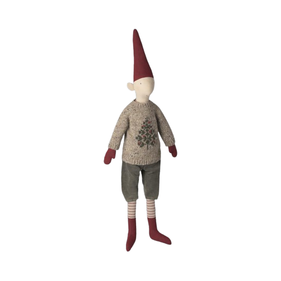 Maileg Jul, Nisse str. 5, Dreng, Strikket sweater 14-5455-00-Maileg-Minlillebutik.dk