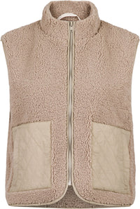 Neo Noir, Scout Teddy Waistcoat, Taupe