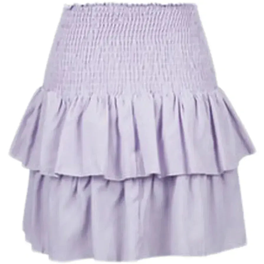 Neo Noir, Carin R Skirt, Lavendel-Neo Noir-Minlillebutik.dk