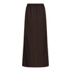 Neo Noir, Noa Linen Skirt, Dark Brown-Neo Noir-Minlillebutik.dk
