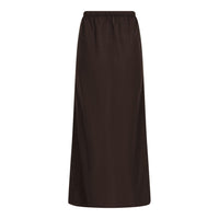 Neo Noir, Noa Linen Skirt, Dark Brown-Neo Noir-Minlillebutik.dk
