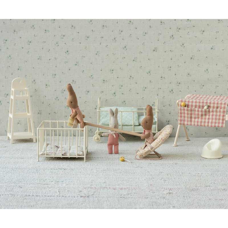 Maileg, Hare, My, Rød tern 16-4000-05-Maileg-Minlillebutik.dk