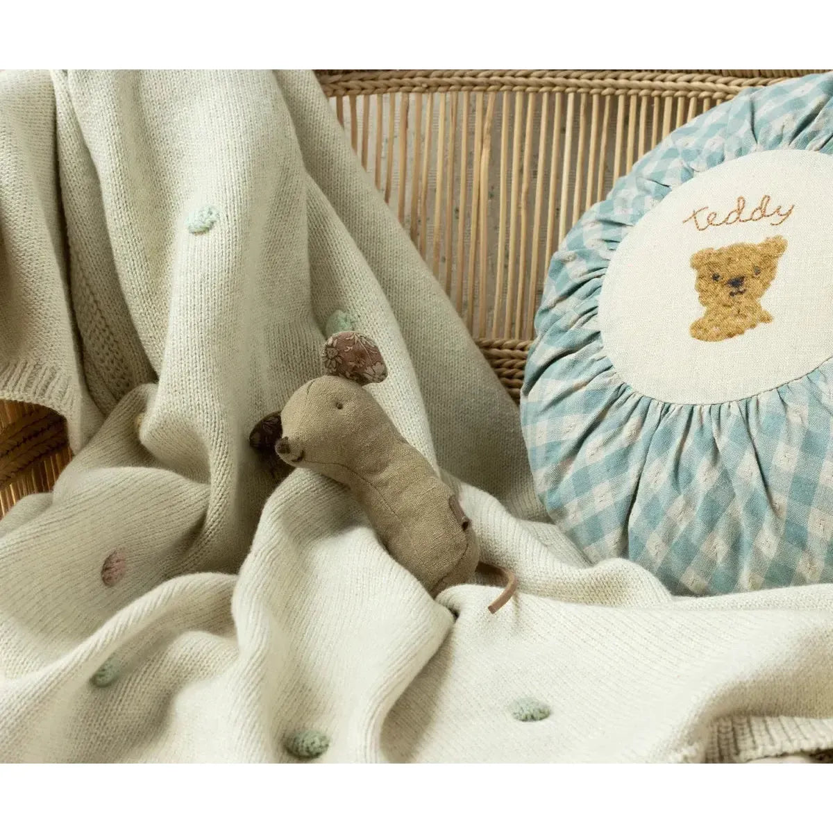 Maileg, Lullaby friends, Rangle, Mus - Lys brun, 16-4705-01-Maileg-Minlillebutik.dk
