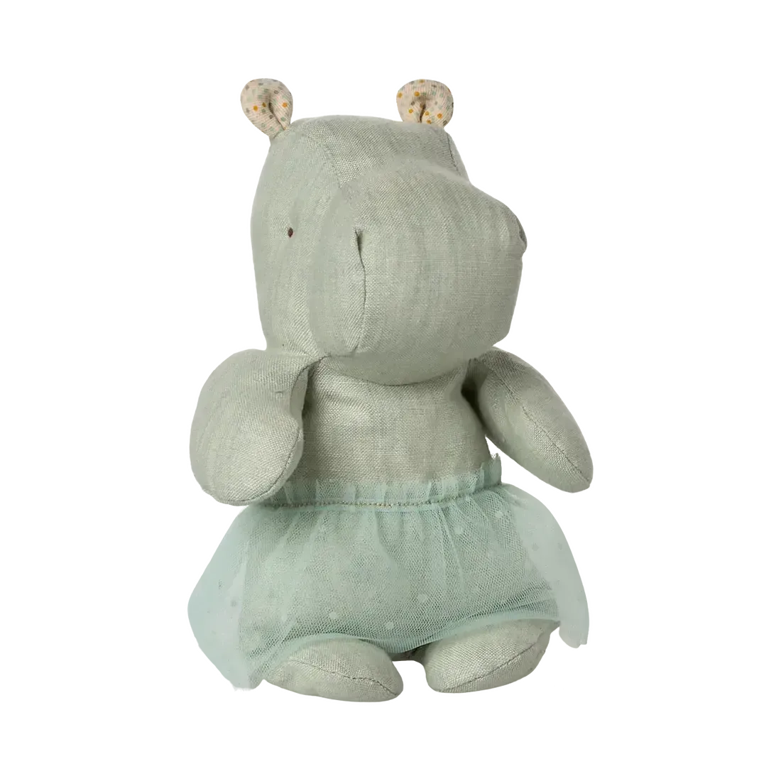 Maileg, Safari friends, Flodhest m/skørt, Lille, Mint 16-5601-01-Maileg-Minlillebutik.dk